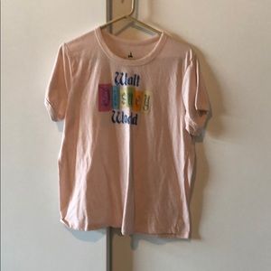 Pink Disney World tee